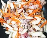 めっちゃ 美味い！豚肉とゴボウの甘辛煮！作り方4写真