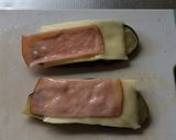 あるもんで。ナスハムチーズのはさみ焼き作り方8写真