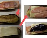 あるもんで。ナスハムチーズのはさみ焼き作り方9写真