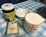 消費にも！パン用クリームで簡単胡麻プリン作り方1写真