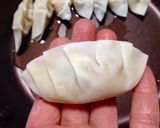 こってりもちもち牛豚肉玉ねぎレタス餃子作り方3写真