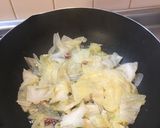 キャベツのペペロンチーノ！美味しい！作り方4写真
