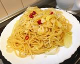 キャベツのペペロンチーノ！美味しい！作り方7写真