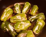 絶賛♪とろ〜りとろける*ピーマンの肉詰め作り方4写真