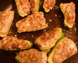 絶賛♪とろ〜りとろける*ピーマンの肉詰め作り方5写真