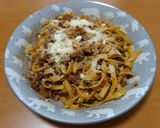 簡単ミートソースパスタ ボロネーゼ作り方7写真