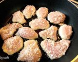 鶏むね肉の一口チーズパン粉焼き作り方3写真