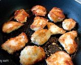 鶏むね肉の一口チーズパン粉焼き作り方4写真
