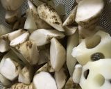 【大皿料理】筑前煮（炒り鶏）生姜入り作り方3写真