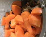 【大皿料理】筑前煮（炒り鶏）生姜入り作り方4写真