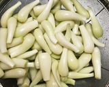 簡単生らっきょう皮むき作り方7写真