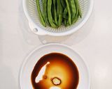 いんげん豆のニンニク醤油作り方1写真