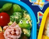 キャラ弁・梅雨弁に♪簡単可愛い枝豆カエル作り方1写真