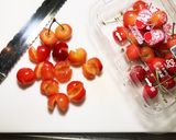 完熟カプレーゼ♡初夏の生さくらんぼで作り方2写真