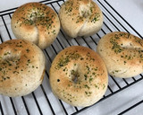 基本の全粒粉ベーグル お好み焼き編作り方5写真