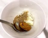 ワンカップ味噌汁(ねぎゴマ)作り方2写真