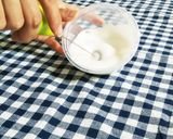 ふわもこの泡立て(ღˇᴗˇ)｡o♡作り方3写真