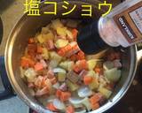クラムチャウダースープ あさり缶♪作り方8写真