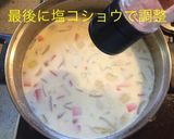 クラムチャウダースープ あさり缶♪作り方13写真