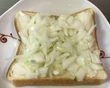 玉ねぎトーストin魚グリル作り方2写真