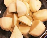 豚肉じゃが作り方1写真