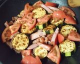 ズッキーニとトマトのミートソース焼き作り方3写真