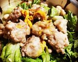 豚こまつくね丼作り方7写真