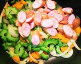 厚揚げで簡単！ポテトゴーヤチャンプル作り方11写真