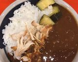 チキンとズッキーニの喫茶店家カレー作り方19写真