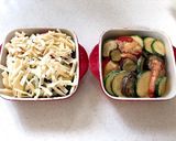 夏野菜の味噌マヨチーズ焼き＊作り方4写真
