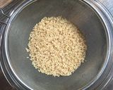 イカスミ風★玄米リゾット作り方1写真