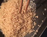 イカスミ風★玄米リゾット作り方3写真