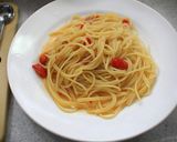 チーズベーコンエッグのスパゲッティ作り方10写真