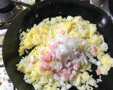 簡単！！ラーメン屋さんのようなレタス炒飯作り方5写真