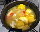 夏野菜の南国風チキンカレー作り方4写真