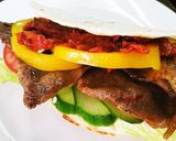 自家製トマトソースで牛肉のトルティーヤ作り方3写真