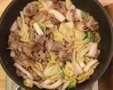 簡単手間なし☆白菜と豚バラ肉のおかか炒め作り方4写真