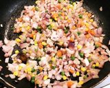 混ぜチャーハン作り方3写真