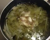 ウリのそうめん風汁作り方3写真