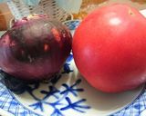 家庭菜園の贅沢なカルパッチョ風サラダ作り方1写真