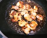 鶏もも肉　柚子ジャム醤油の炒め煮山椒添え作り方3写真