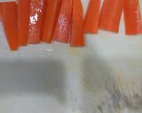 お弁当に最適☆野菜の肉巻き作り方1写真