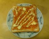 簡単朝食 昼食　千切りにんじんのトースト作り方3写真