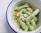 (お弁当)ブロッコリー茎ごまマヨペッパー作り方3写真