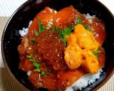 サーモンのブラックペッパー漬け丼作り方8写真