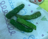 ししとうの素揚げ作り方4写真