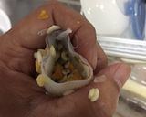 簡単、冷凍チャーハンで作るイカ飯！作り方3写真