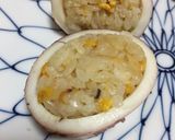 簡単、冷凍チャーハンで作るイカ飯！作り方9写真