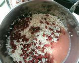 小豆の水煮缶を使って簡単お赤飯作り方1写真