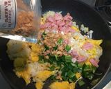 余った食材で簡単ガーリックチャーハン作り方7写真